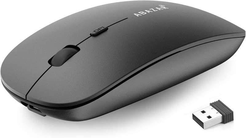 Wireless Mous USB Optical Rechargeable Mouse