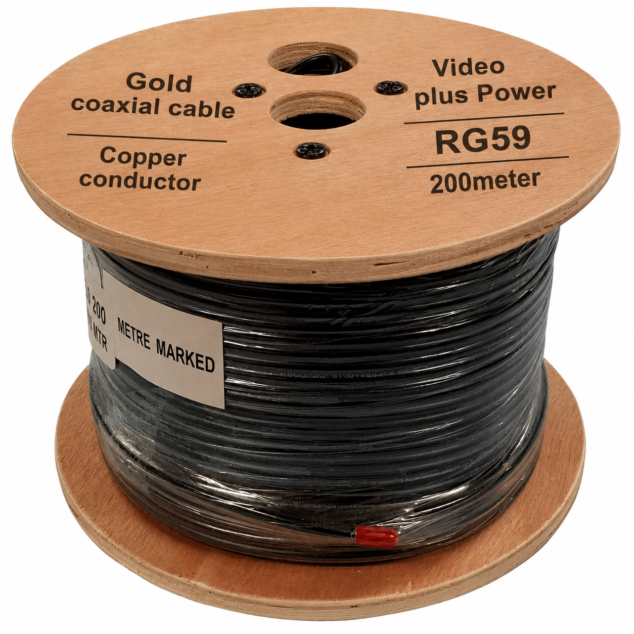 كابل كاميرا جولد نحاس   Coaxial Cables