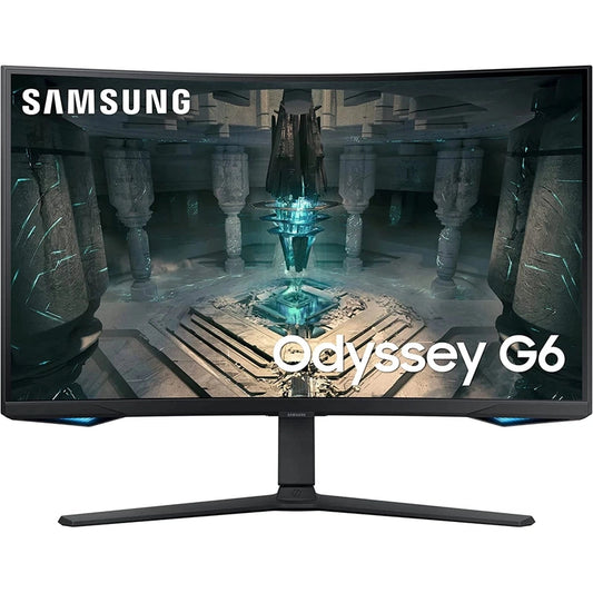 SAMSUNG Odyssey G6 BG650 SMART 27" 2K Curved 1000R 240hz 1MS HDR 600 AMD FreeSync HDMI 2.1 w/ Adjustable Stand & Speakers