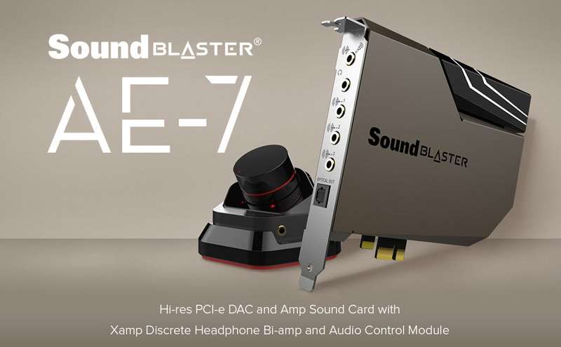 Creative Sound Blaster AE-7 Hi-Res Discrete 5.1 / Virtual 7.1