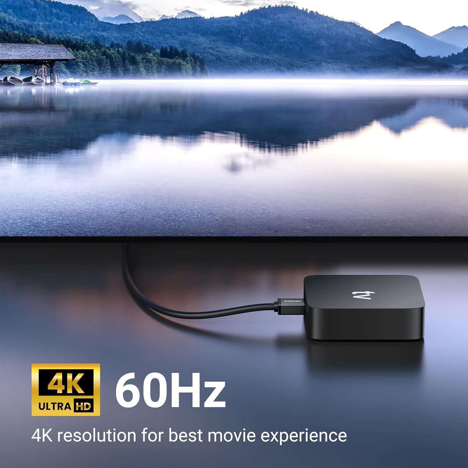 Ugreen Angled HDMI Cable (90°) 4K Black 2M - 10173