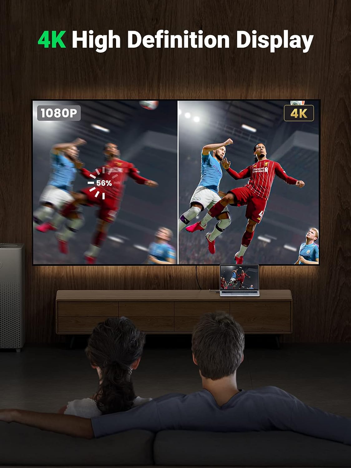 UGREEN DP Male to HDMI Male Cable 1M Black - 10238