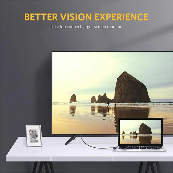 UGREEN 11604 DVI-D (24+1) Dual Link Male To Male Cable Gold Plated (2M)