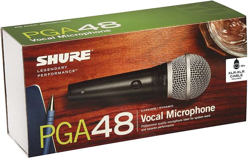 SHURE PGA48 VOCAL MICROPHONE