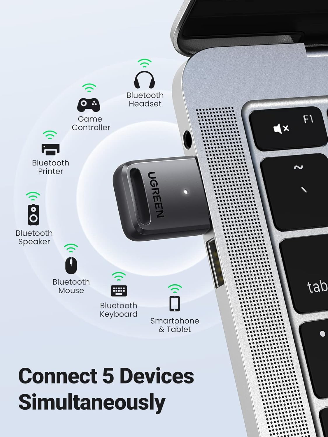 Ugreen USB Bluetooth 5.0 Adapter - 80890