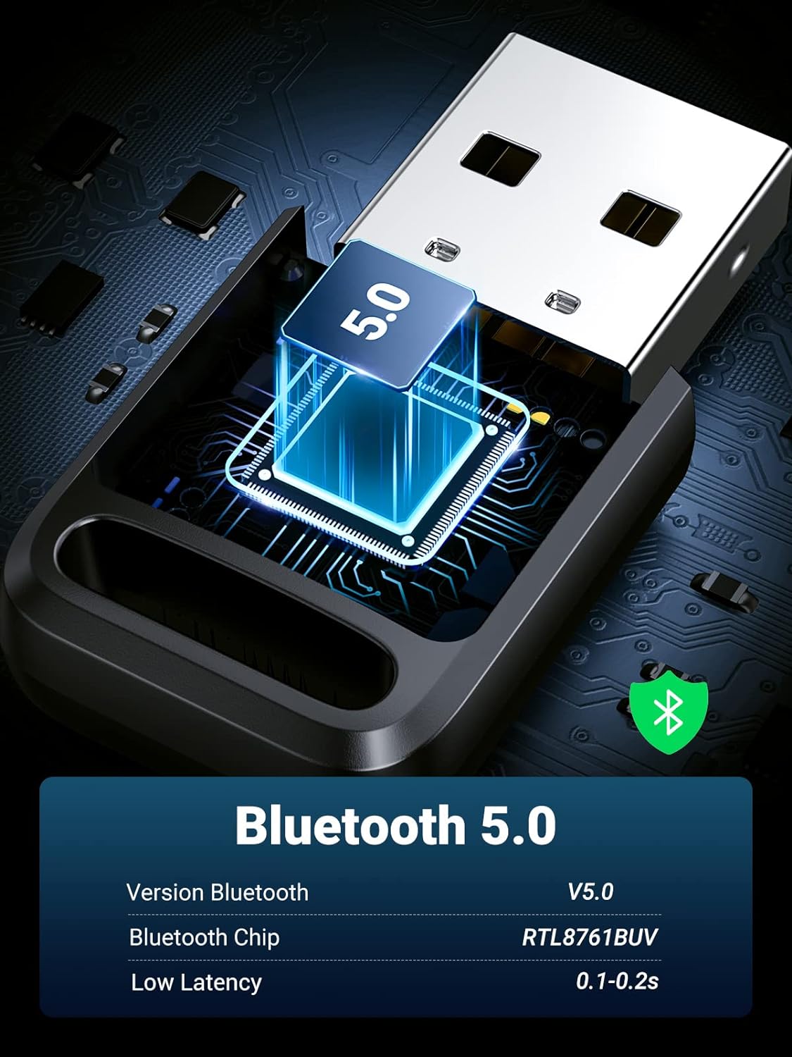 Ugreen USB Bluetooth 5.0 Adapter - 80890