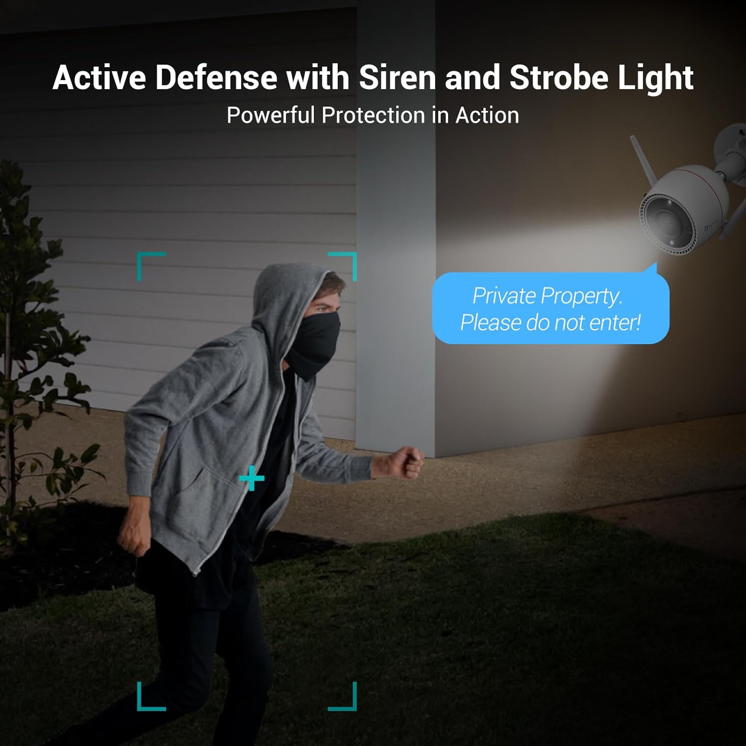 H3C 4MP 2K+ Color Night Vision, Ai-Powered Human Detection