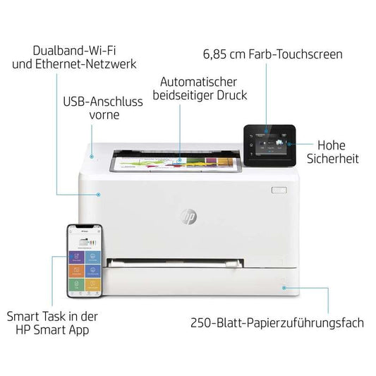 HP Color LaserJet Pro M255dw Wireless & Duplex Printing