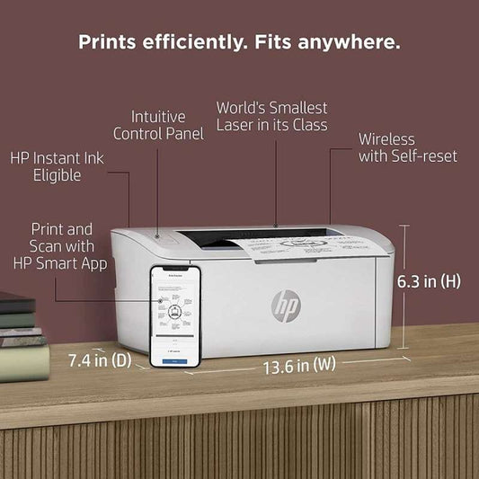 HP LaserJet M111W MONO Laser Printer 20ppm 600dpi A4 Wireless & USB Interface