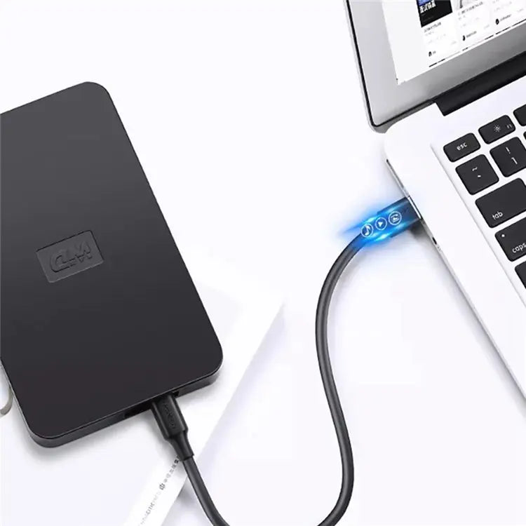 Ugreen 5 pin gold-plated USB Cable - mini USB 0.5m Black - 10354