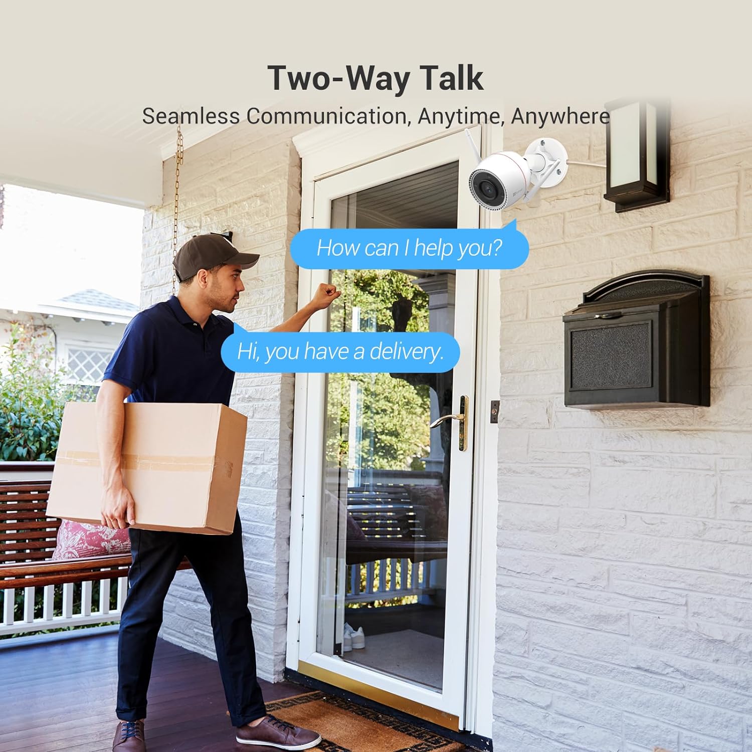 H3C 4MP 2K+ Color Night Vision, Ai-Powered Human Detection