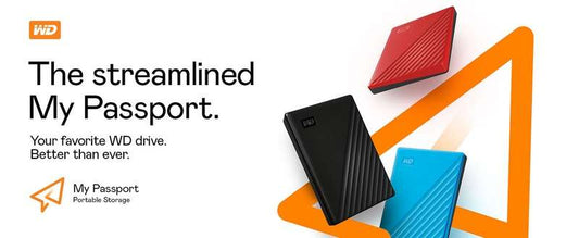 WD 4TB My Passport Portable External Hard Drive, Black