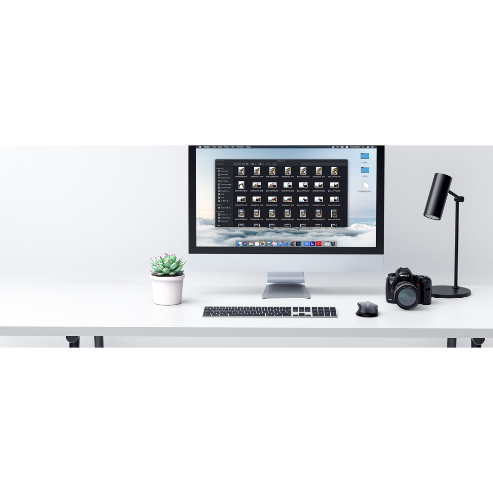 Ugreen Ergonomic Wireless Computer Mouse Black 90395