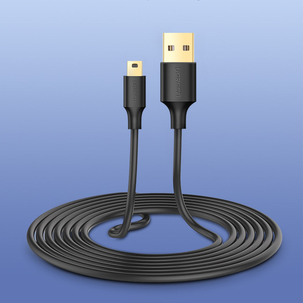 Ugreen USB 2.0 Cable to Mini USB (USB-Mini B) 0,25m. - 10353