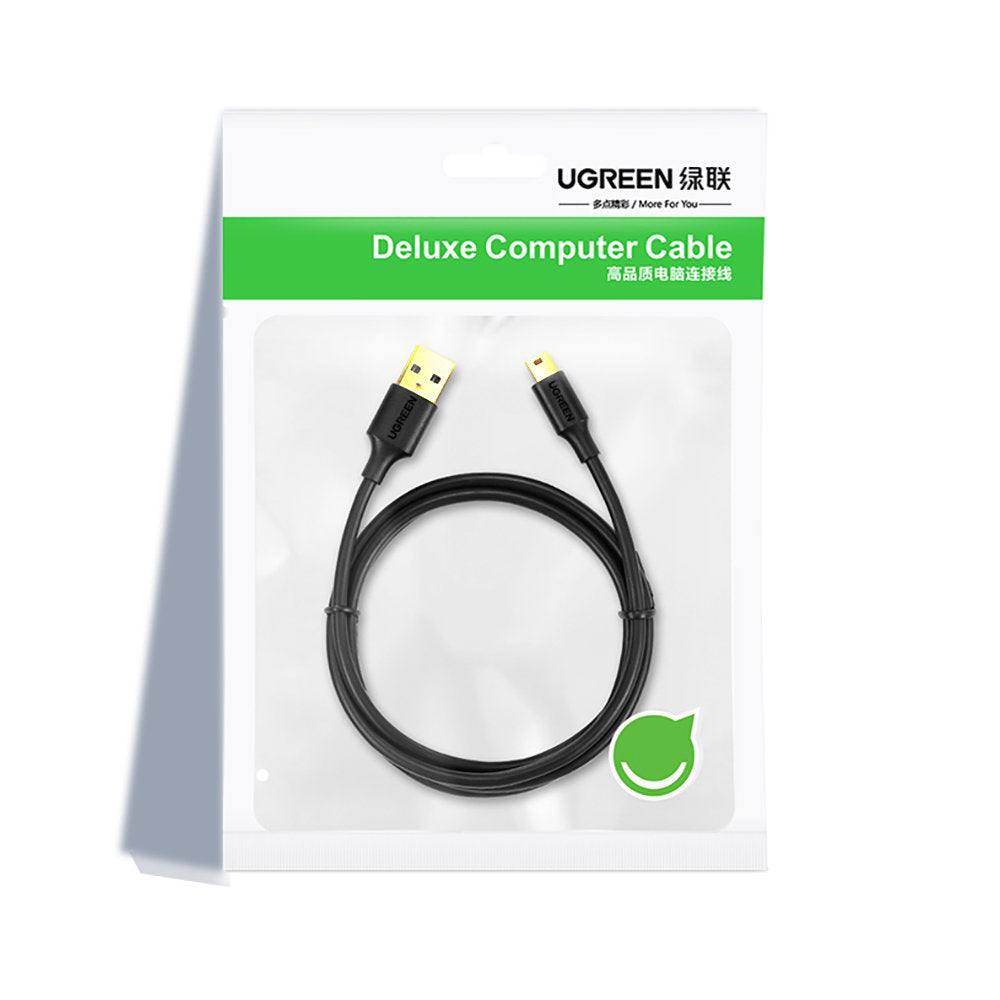 Ugreen USB 2.0 Cable to Mini USB (USB-Mini B) 0,25m. - 10353