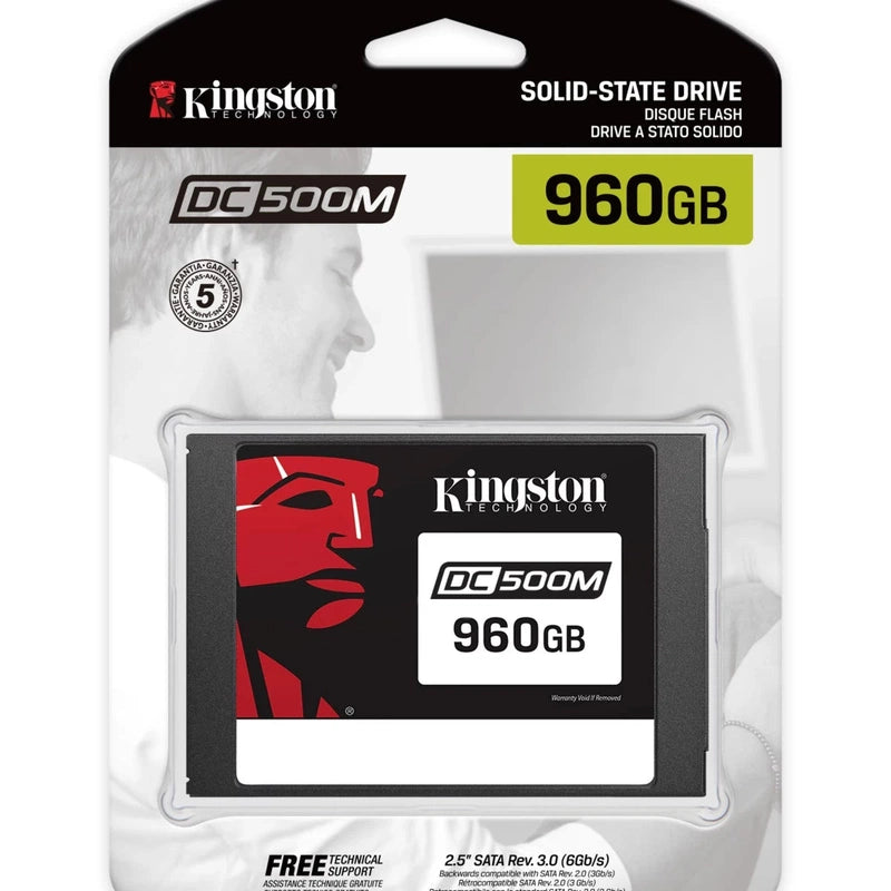 Kingston Data Centre DC500M 960 GB Enterprise Solid-State Drives