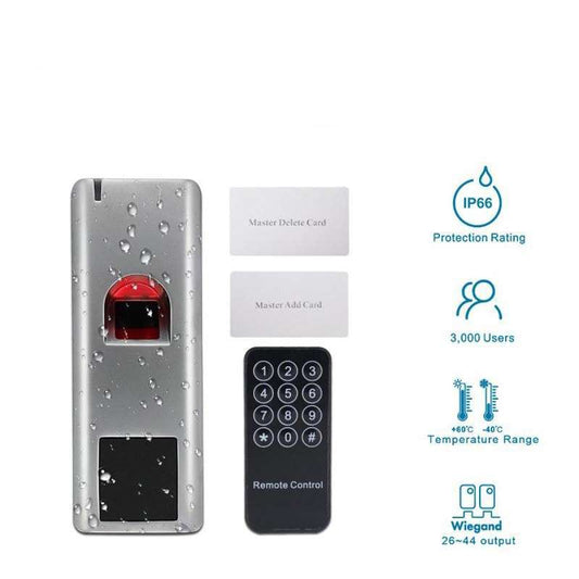 Waterproof Fingerprint & RFID Reader