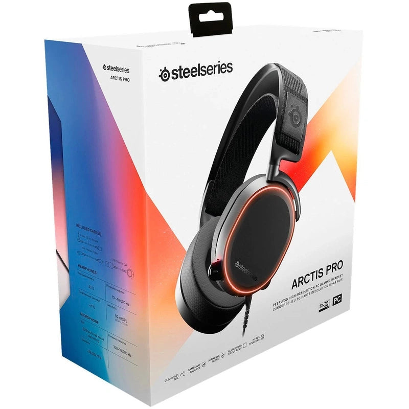 SteelSeries Arctis Prime Detachable Cable Noise Isolating Gaming Headset - Black