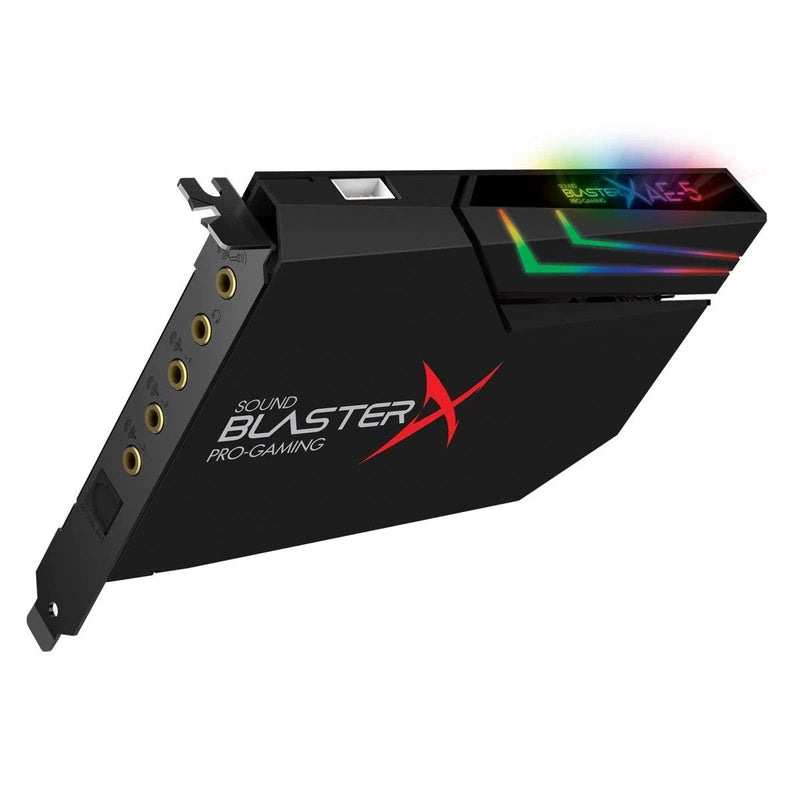 Creative Sound BlasterX AE-5 Plus 32-bit 384 KHz PCI-e Interface Sound Card