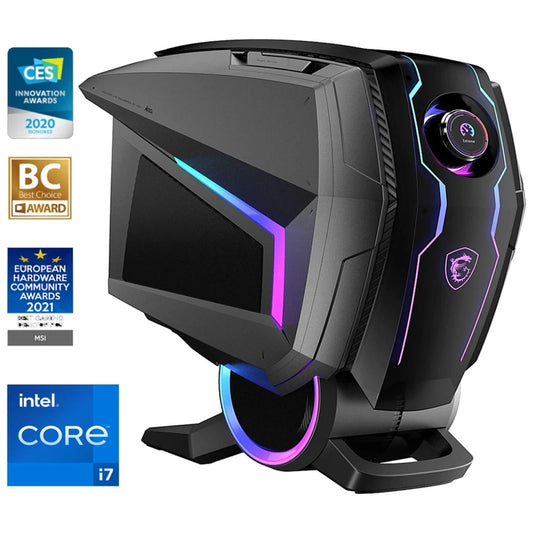 MSI MEG AEGIS TI5 042 Gaming Desktop 12Gen Intel Core i7 K-Series 12-Cores w/ Nvidia RTX 3090 & Liquid Cooler