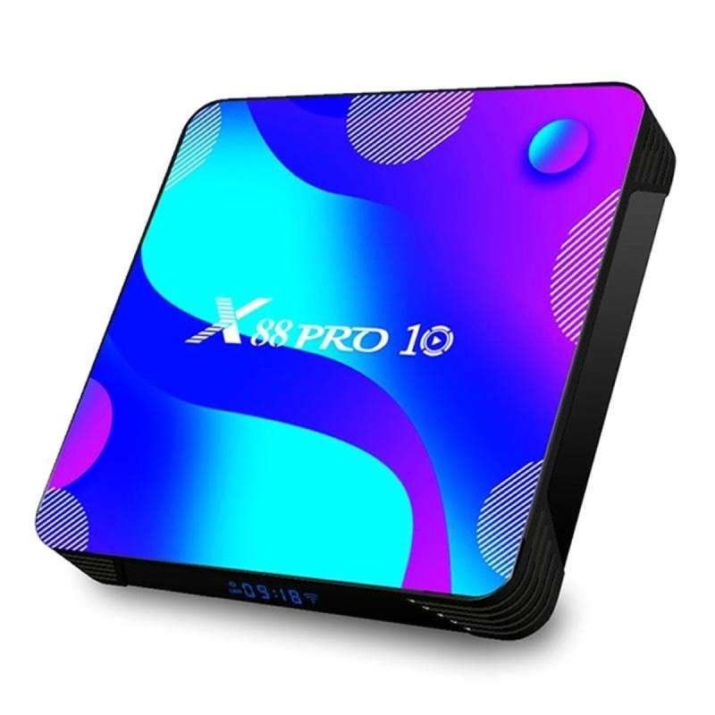 PRO 10 Smart Android 11 TV Box X88 With Remote Control