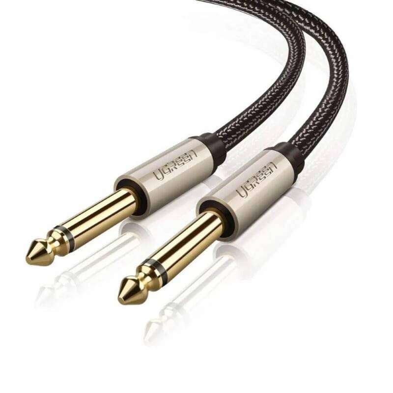 UGREEN AV128 6.5 audio cable male to male audio amplifier mixer guitar cable-2M