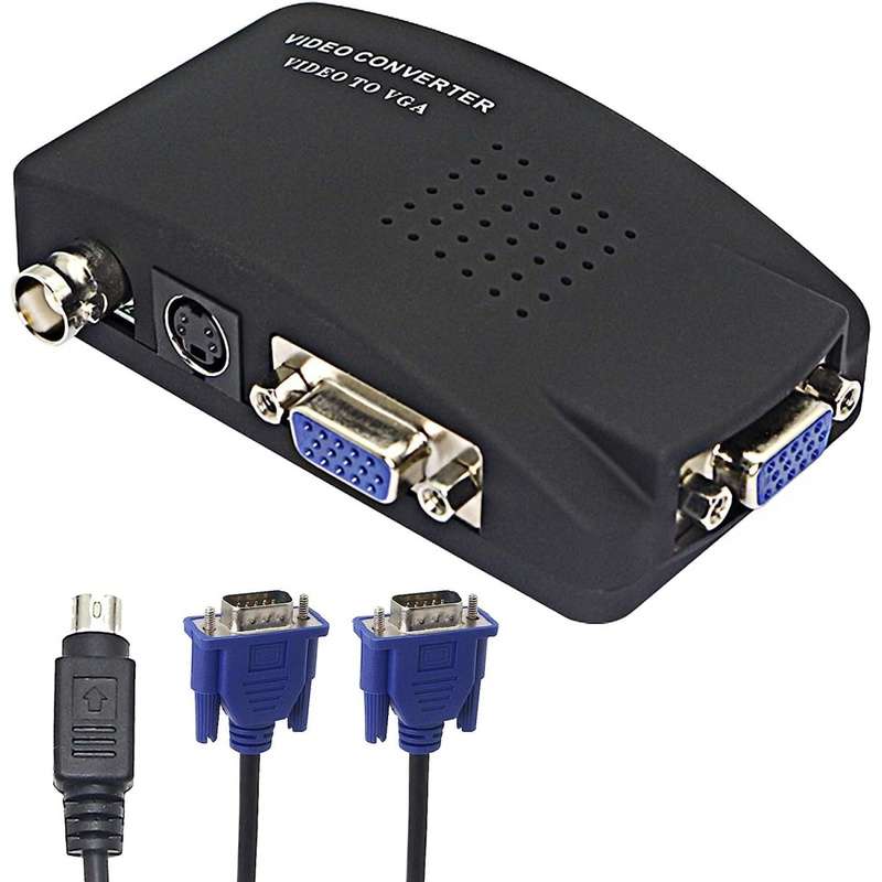 High Resolution BNC to VGA Video VGA Converter