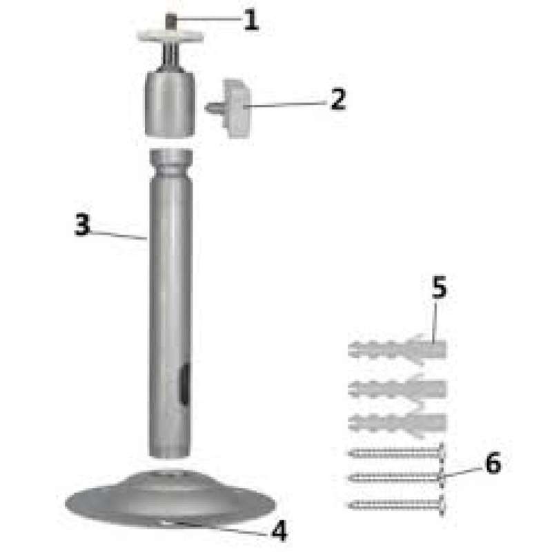 CCTV Camera Wall Mount Bracket Ceiling-10CM