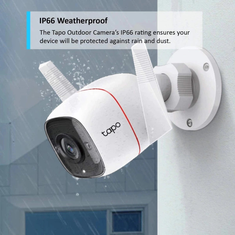 TP-Link Tapo C310 Outdoor Security Camera Built-in Siren & Night Vision