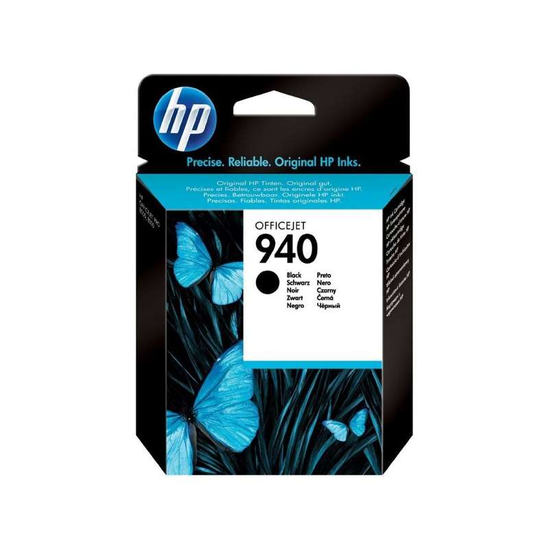 HP 940 Black Original Inkjet Advantage Cartridge For Officejet 8000.8500