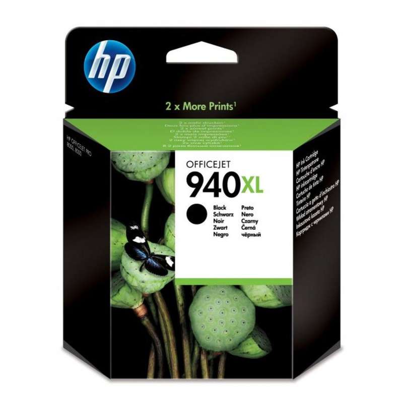 HP 940XL Black Original Inkjet Advantage Cartridge For Officejet 8000.8500