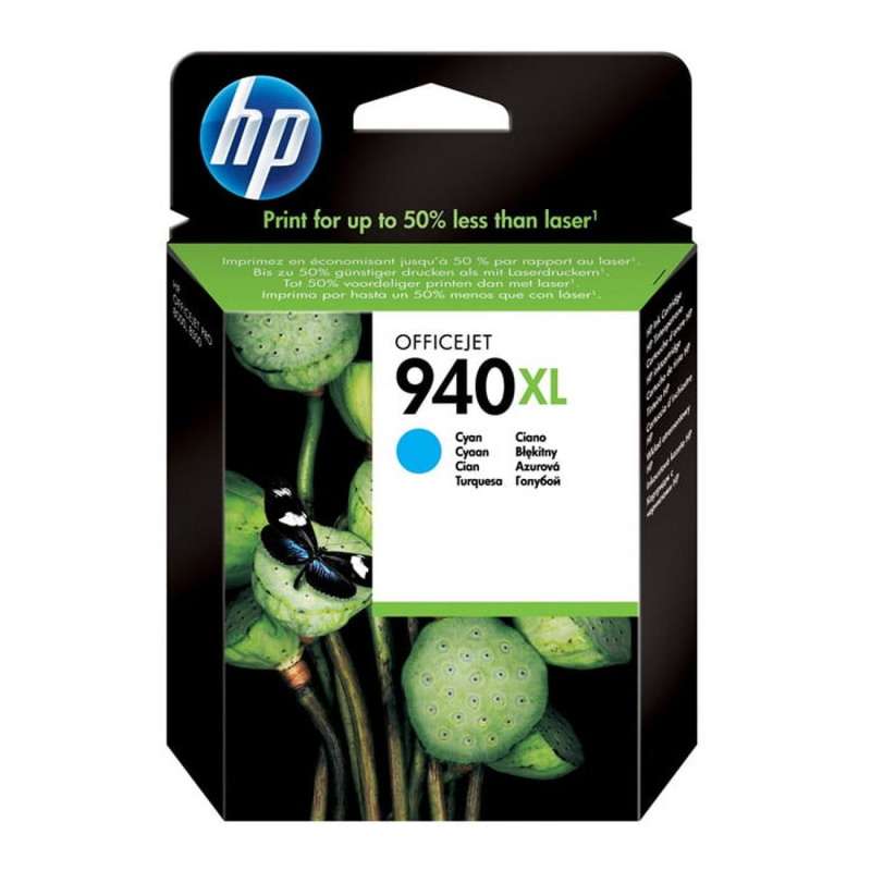 HP 940XL Cyan Original Inkjet Advantage Cartridge For Officejet 8000.8500