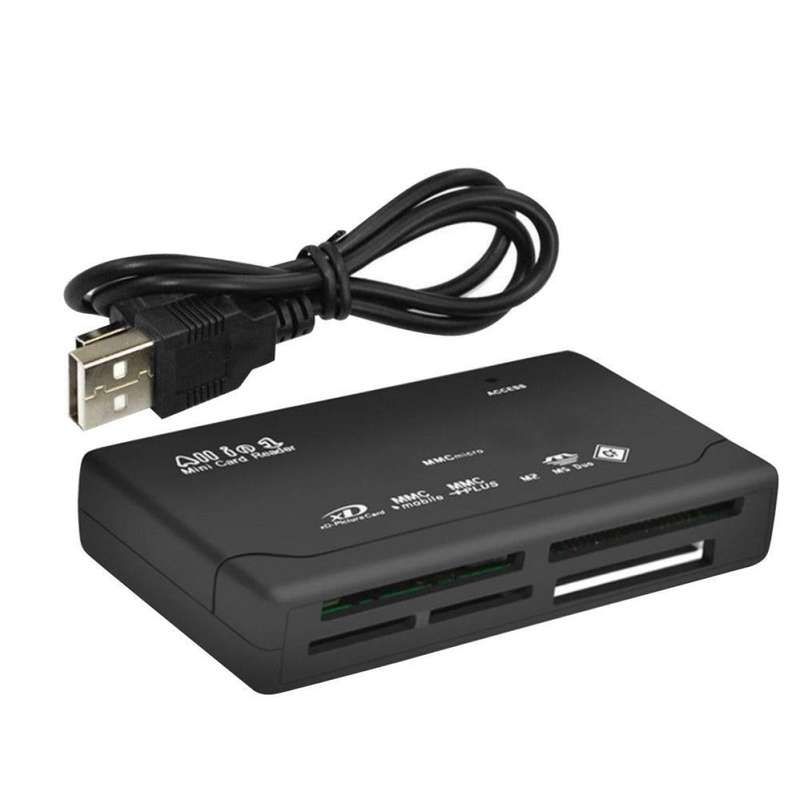 All in One USB 2.0 Card Reader SD / microSD / M2 / XD / CF