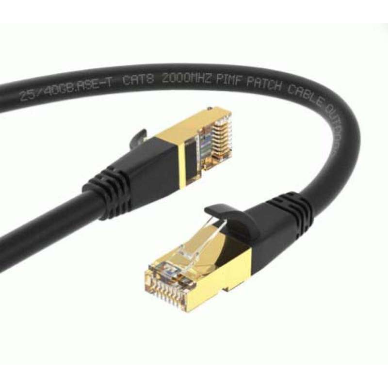 HAING High Quality Cat8 Ethernet Cable Network Cable - 1m