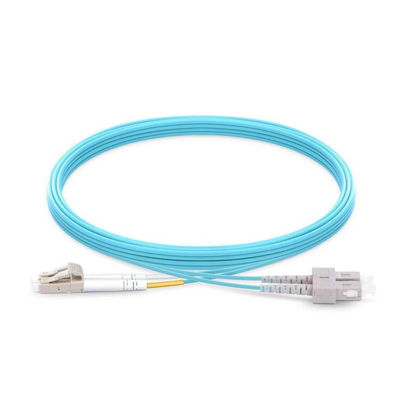 LC-SC Multimode Fiber Patch Cord Duplex -1M