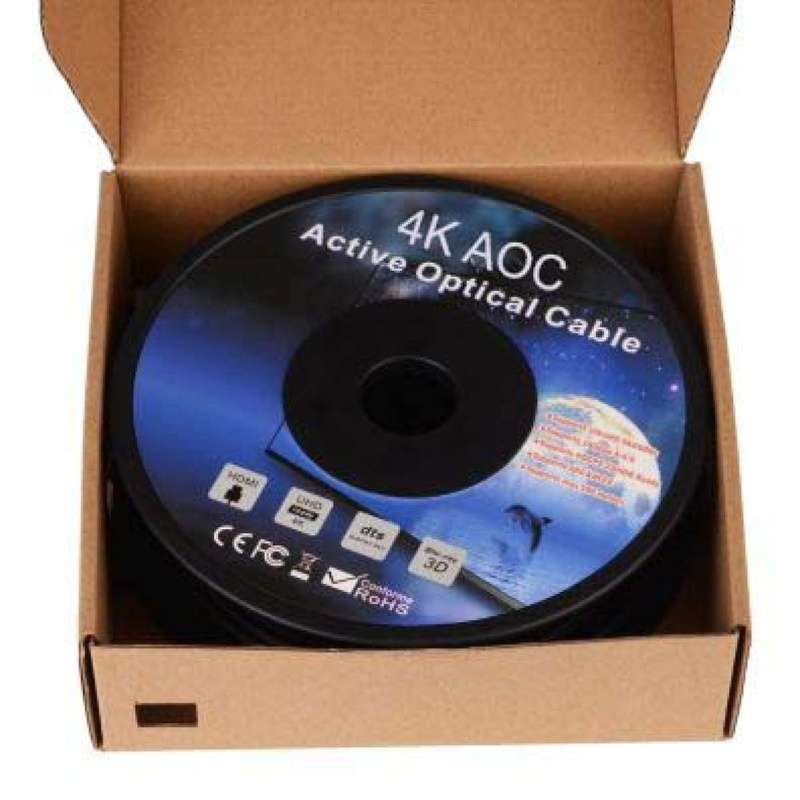 4K AOC Active Optical Cable -50M