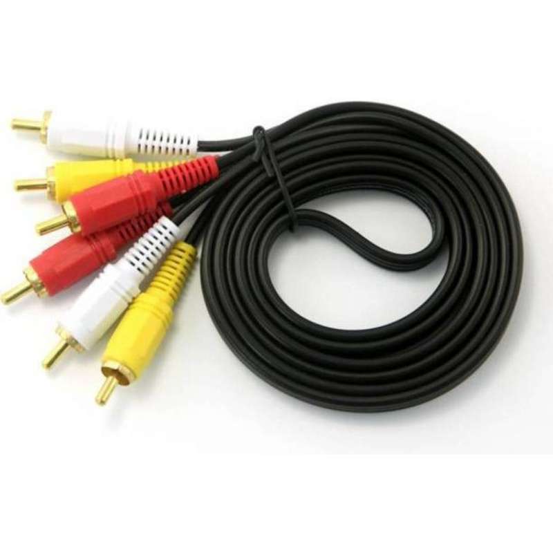 Cable CB-RCA33-3M 3RCA to 3RCA-3M