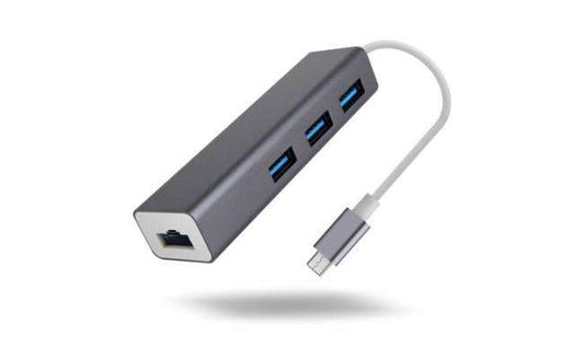 Convertor CB-TYPEC-LAN-HUB From Type C To Ethernet and Hub 3 port usb3.0