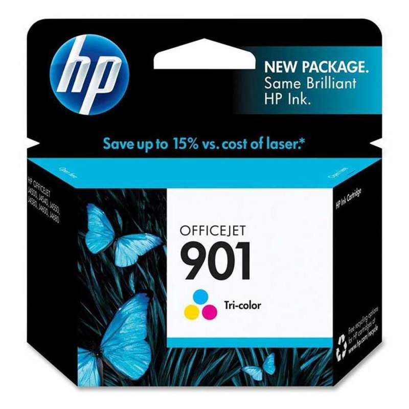 HP 901 Color Original Inkjet Advantage Cartridge For Officejet 4524.4535.4580.4624.4660.4680.G510.