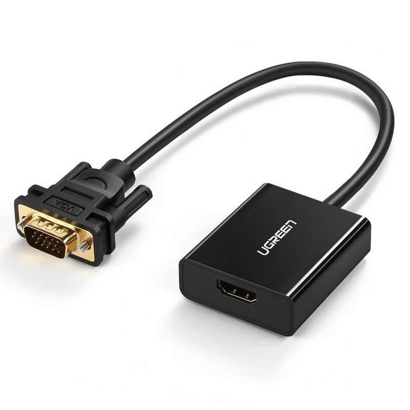 UGREEN CM269 VGA to HDMI Adapter with Audio & Power Supply