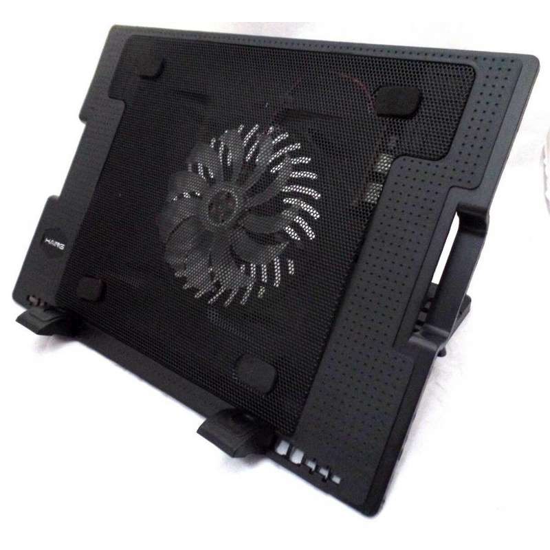 Haing N18 13″-17 ” 1-Fan Notebook/Laptop Cooling pad -Black