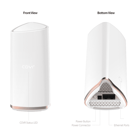 D-Link COVR-2202 AC2200 Tri-Band Whole Home Mesh Wi-Fi System