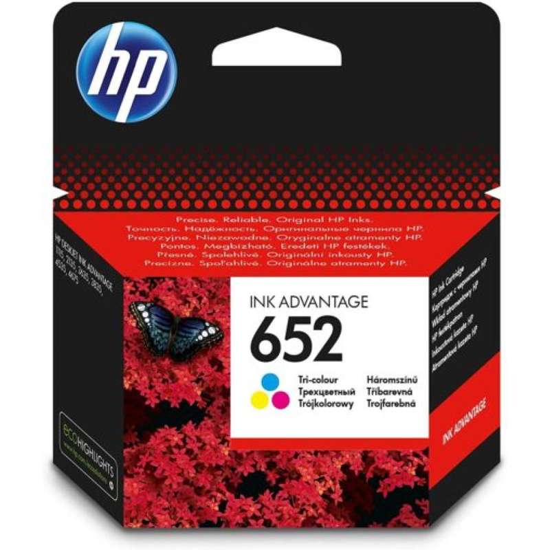 HP 650 Tri-color Original Ink Cartridge