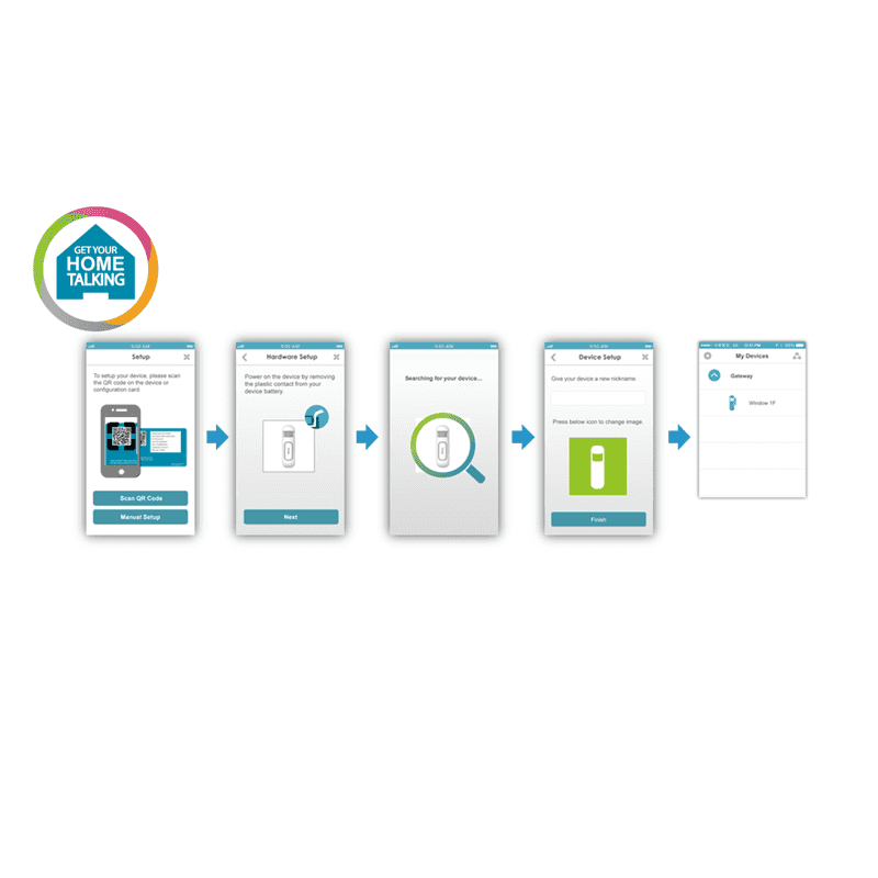 D-Link DCH-Z110 mydlink™ Home Door/Window Sensor