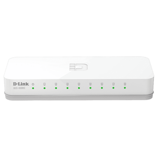 D-Link DES-1008C 8-Port 10/100 Mbps Unmanaged Switch