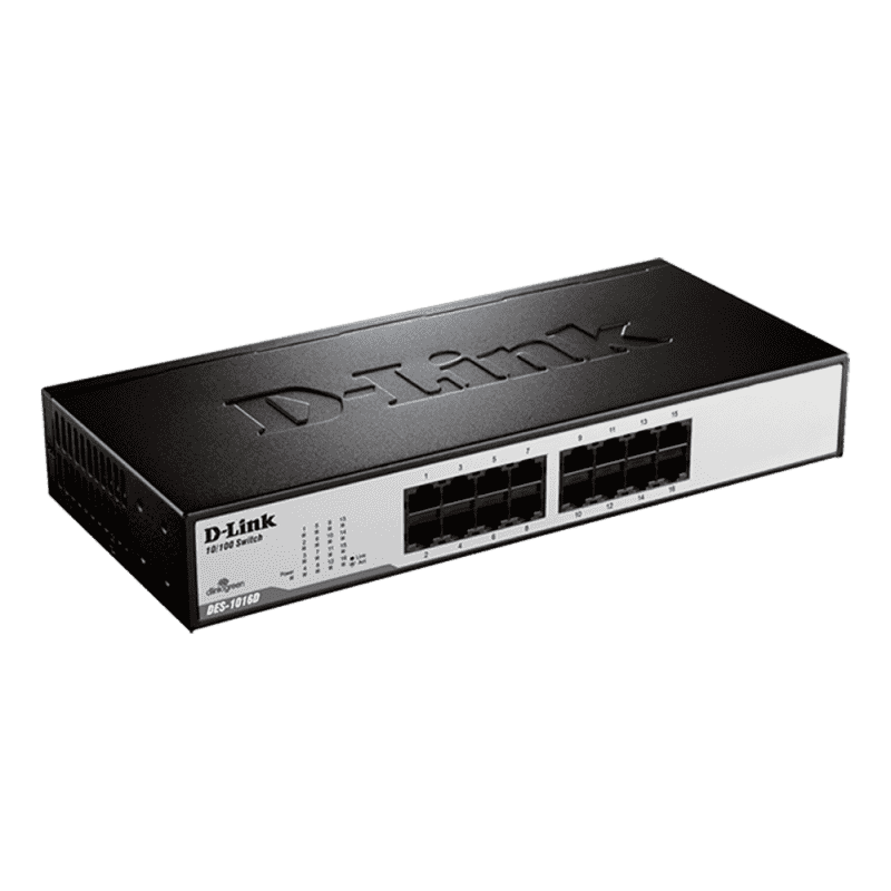 D-Link DES-1016D 16-Port Fast Ethernet Unmanaged Switch