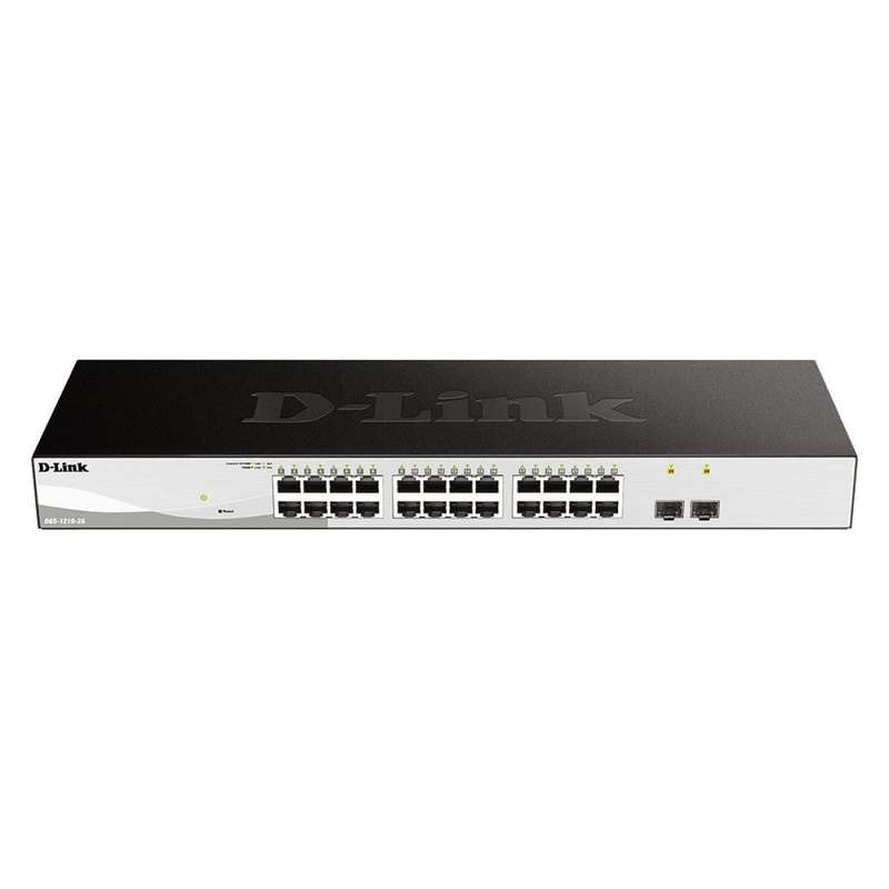 D-Link DGS-F1210-26PS-E 26-Port Gigabit Smart Managed Long Range PoE + Switch