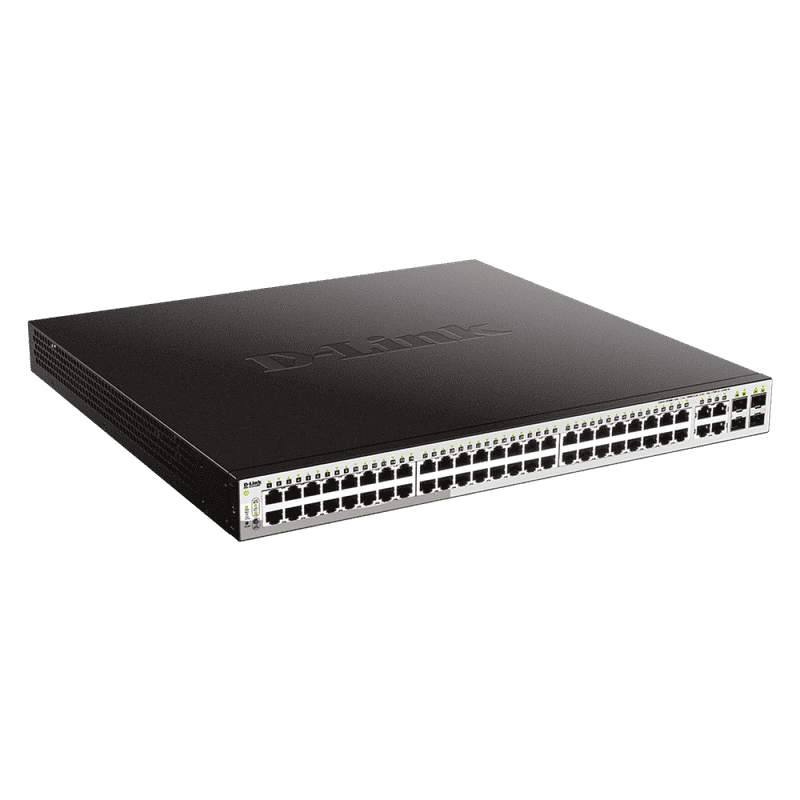 D-Link DGS-1210-52MP Gigabit Smart Managed PoE Switch- 370W