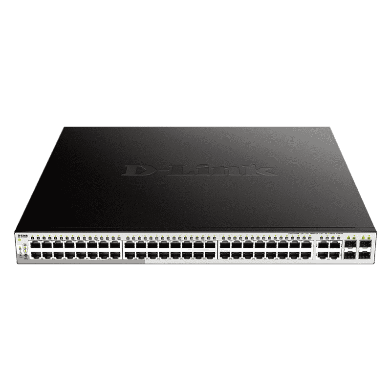 D-Link DGS-1210-52MP Gigabit Smart Managed PoE Switch- 370W