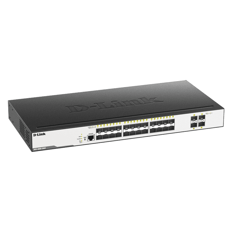 D-Link DGS-3000-28XS 8-Port Managed Gigabit Switch